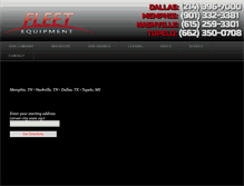 Tablet Screenshot of fleetequip.com